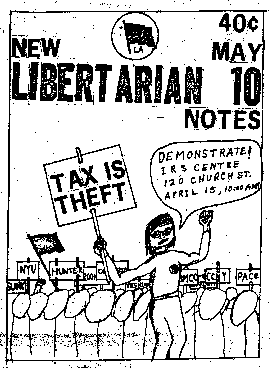 Cover of New Libertarian Notes Volume 2 Number 10
