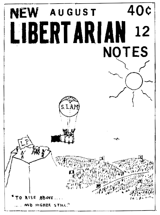 Cover of New Libertarian Notes Volume 2 Number 12
