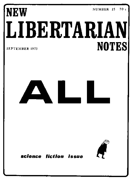 Cover of New Libertarian Notes Volume 2 Number 25