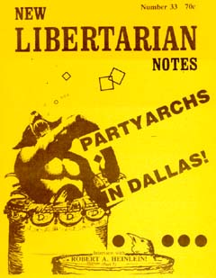Cover of New Libertarian Notes Volume 2 Number 33