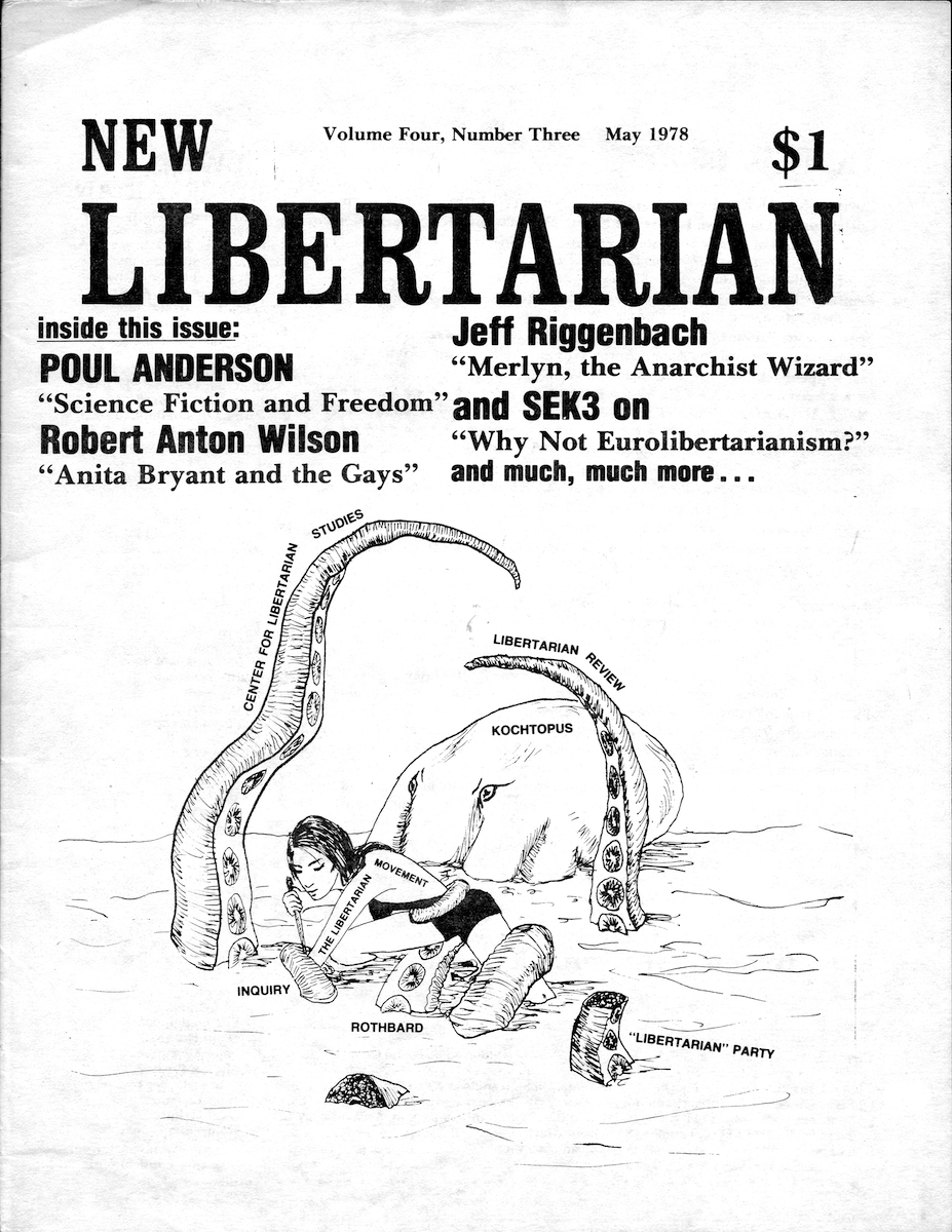 Cover of New Libertarian Volume 4 Number 3