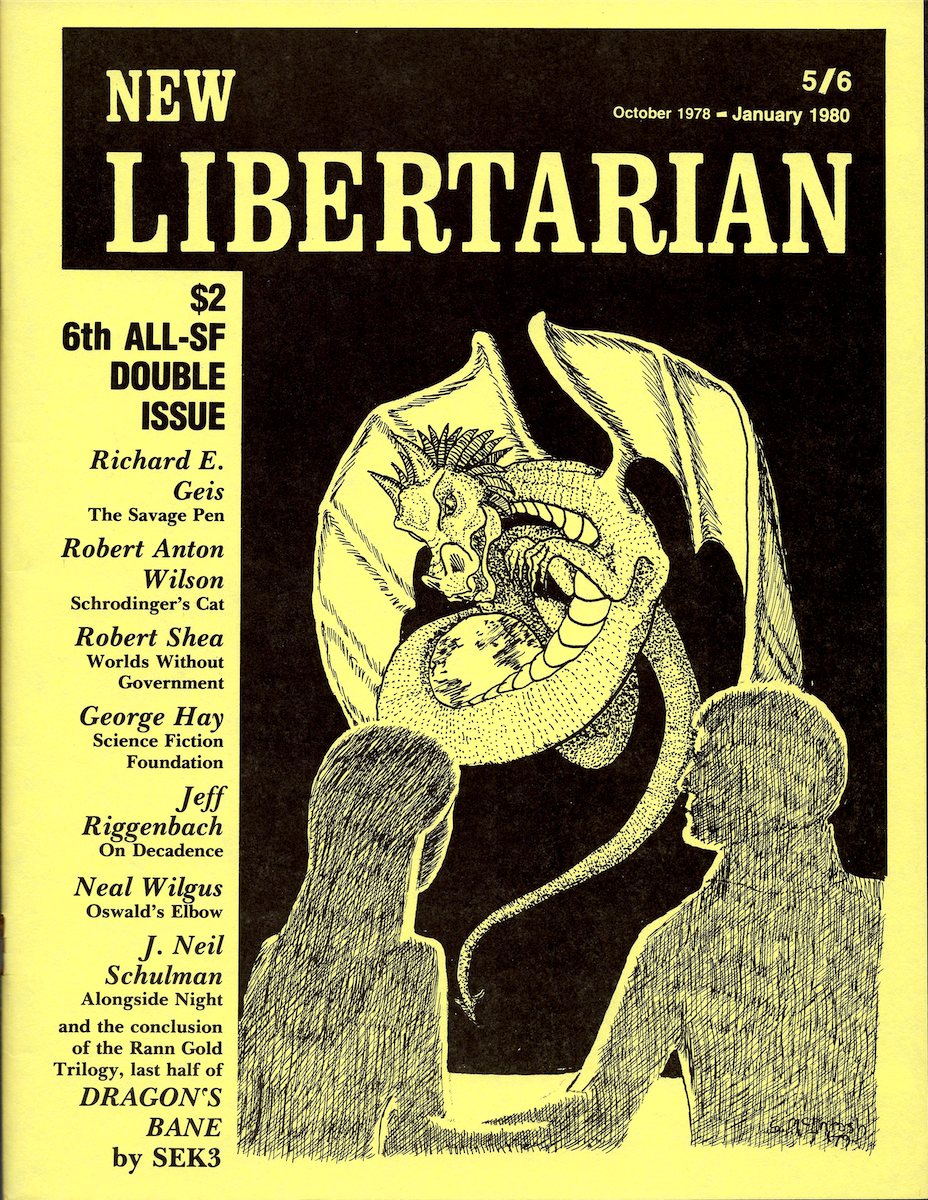 Cover of New Libertarian Volume 4 Number 5/6