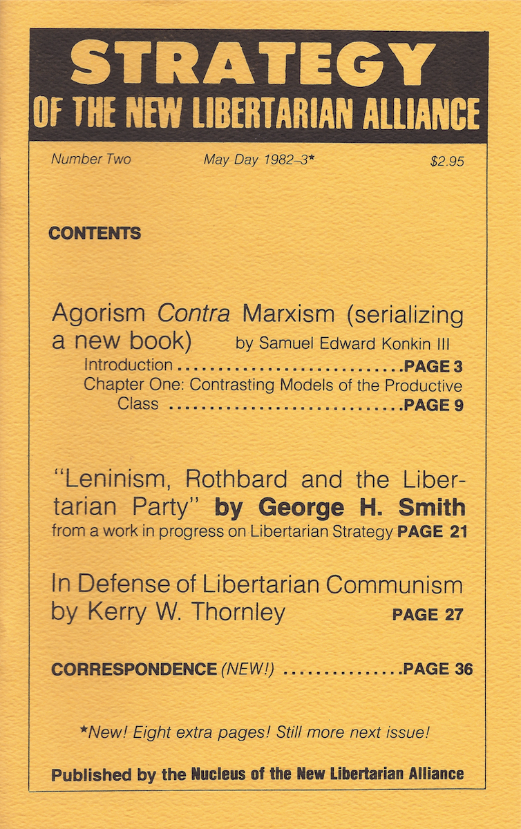 Cover image of Strategy of the NLA -- May Day, 1982/3 (NL162)