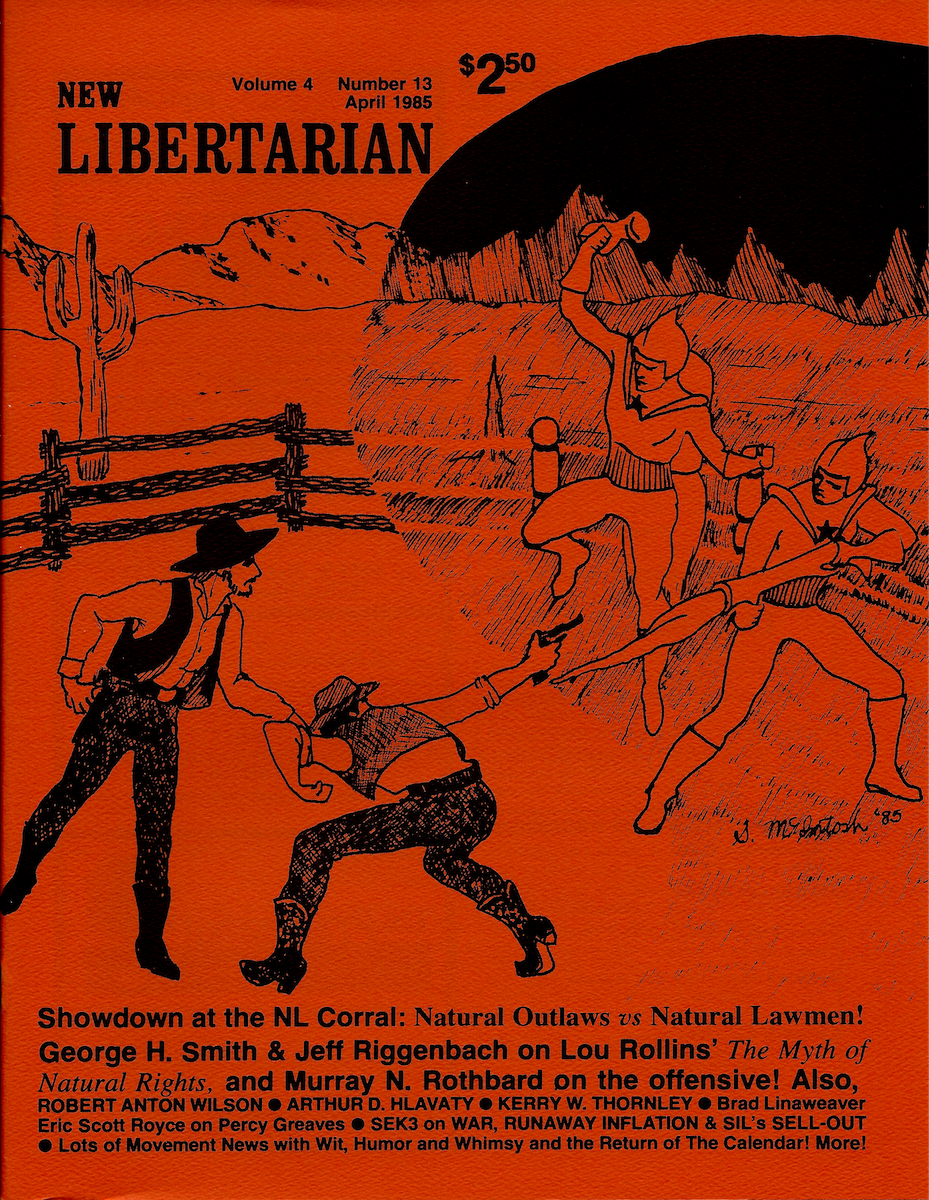 Cover of New Libertarian Volume 4 Number 13