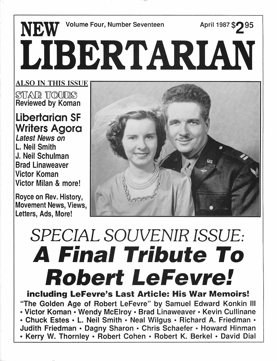 Cover of New Libertarian Volume 4 Number 17